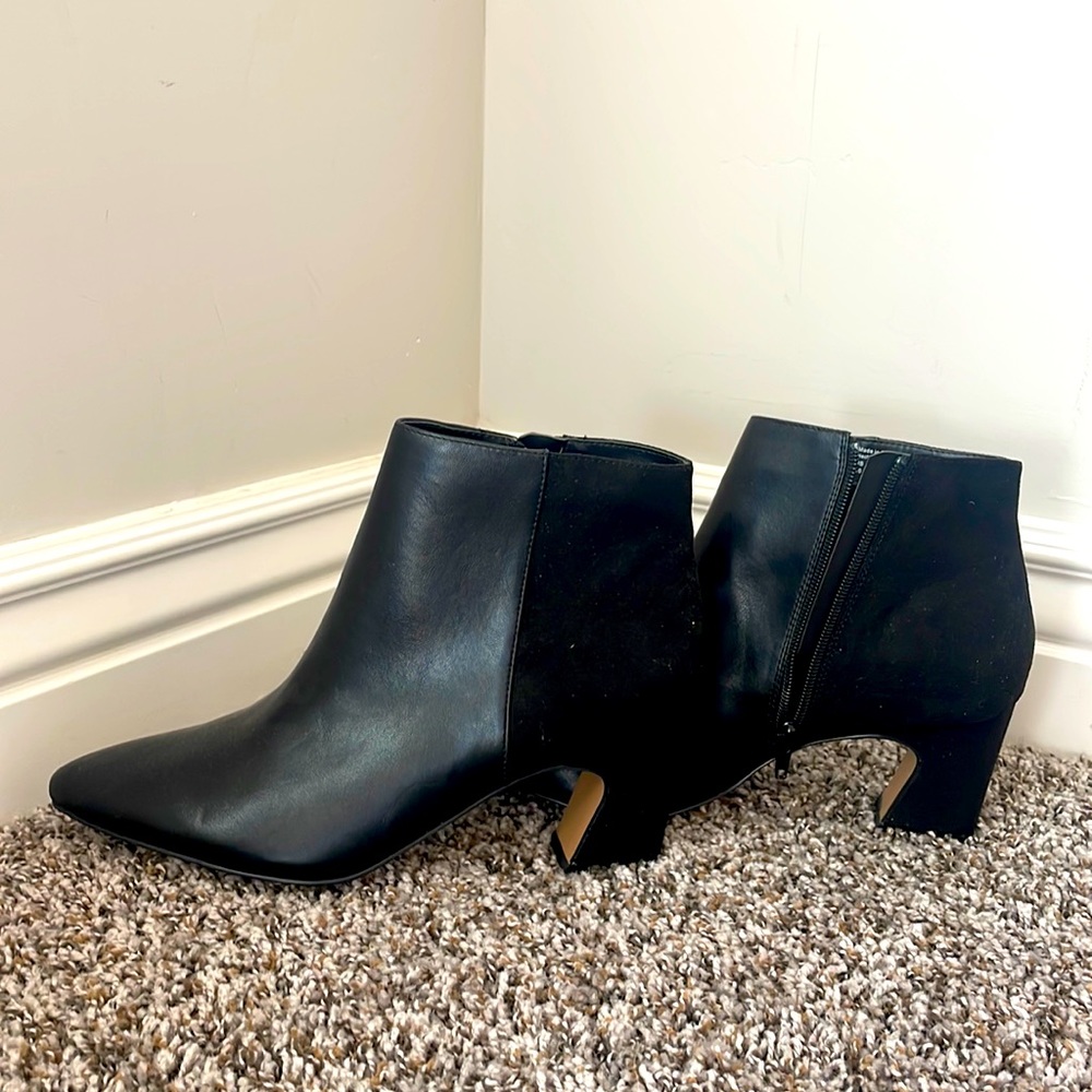 Hawthorne Leather & Suede Booties
